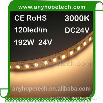 High lumen output indoor 120leds per meter 192W led light manufacturer